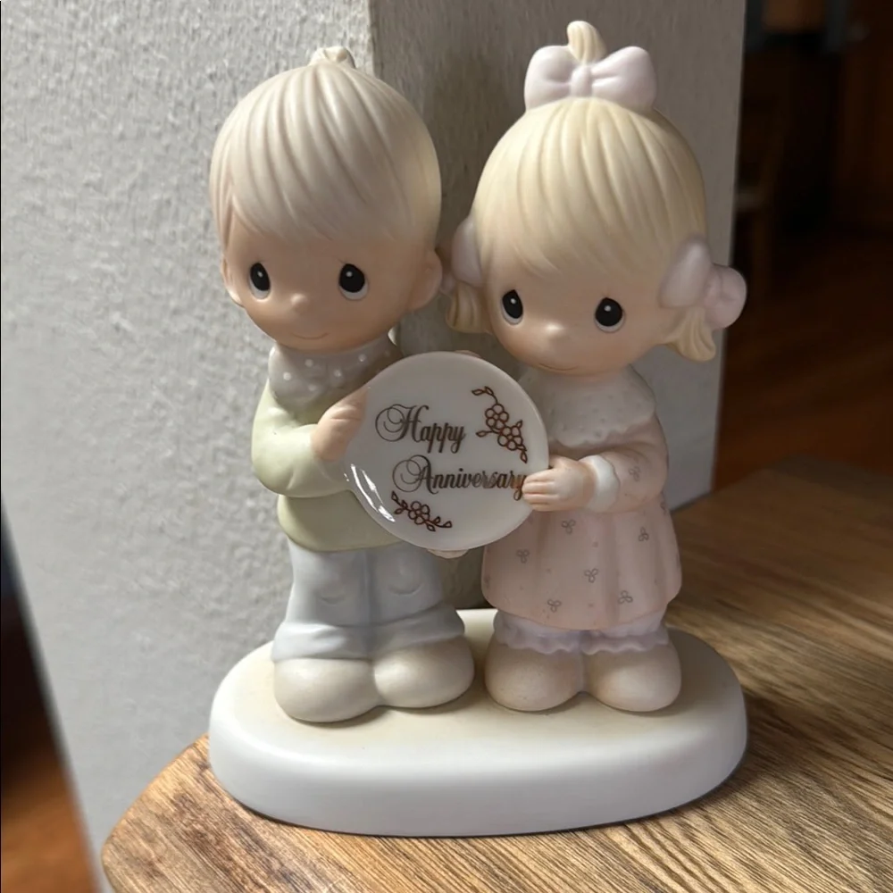 Precious Moments Happy Anniversary Collectible